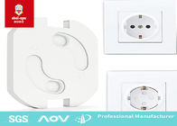 Self Closing Socket Plate Child Safety Outlet Covers For Baby Proofing