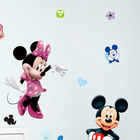 Cartoon 50*70cm PVC Mickey Decorations Stickers FOor Living Room
