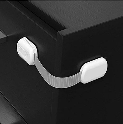 OEM No Residue Adhesive ABS Child Safety Drawer Locks